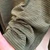 Foto real da nova camiseta listrada color block de manga longa para mulheres, adequada para primavera e outono, estilo coreano, corte solto, blusa base afina a silhueta, top estilo casual