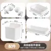 Suporte para Livros Caixa de Armazenamento de Mesa para Livros Organizador de Livros Painel Perfurado para Estudantes Prateleira de Armazenamento para Dormitório Escritório Gadget