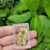 Oro Puro 999 Pegatina de Oro para Teléfono 2mg Paz y Alegría Dios de la Riqueza con Adhesivo Trasero Pequeño Regalo para Atraer Tráfico Fabricante Mayorista
