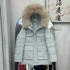 Parka de Trabajo Rosa Gruesa Corta para Mujer Invierno Extremo 2026 Dinamarca Estilo Coreano Abrigo de Algodón Relleno