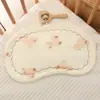 Almofada de Gaze Nuvem para Bebê Recém-Nascido, Capa de Almofada para Bebê, Almofada Anti-Regurgitação, Mais Grossa Que 10 Camadas, Almofada Plana, Produtos para Bebê