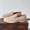 Sapatos Mocassins Masculinos Moda Estilo Old Money Versão Alta de Guangzhou Couro Genuíno Retro Slip-on Sapatos de Couro Versátil Casual Sapatos Preguiçosos