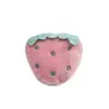 Broche de pelúcia de desenho animado fruta fofa morango abacate rabanete bolsa cachecol decorativo sapatos chapéu acessórios