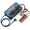 Cargador inteligente multifuncional 12V24V para motocicleta, coche, camión, cargador universal, cargador tipo reparación