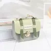 Bolsa Pequena Estilo Coreano Laser Celebridade da Internet Feminina Estudante Pequena Fresca Fofa de Mão Mini Bolsa Capa Porta-moedas Bolsa de Chave Integrada