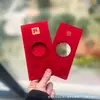 Oro Puro 999 Princesa, ¡Por Favor Hazte Rica! Nuevo Estilo Sobre Rojo Pegatina para Teléfono Regalo para Reunión Anual de la Empresa Contrato