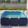 Piscina Móvil Exterior Personalizada Piscina Grande Tanque de Almacenamiento de Agua de PVC Engrosado para Piscicultura Comercial y Lugares de Entretenimiento