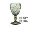 Venta al por mayor de fábrica Copa de vino de vidrio coloreado de estilo nórdico europeo Copa gruesa Copa de vino vintage Juego de vino de comercio exterior