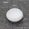 Prato Pequeno Criativo Prato para Molho de Óleo Cerâmica Branca Pura Prato para Condimentos Prato para Aperitivo Prato para Vinagre Prato para Mergulhar Prato para Lanches Mini