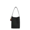 Bolsa de camurça estilo coreano, grande capacidade, design trançado, retrô e luxuosa, adequada para uso diário, trabalho e como uma bolsa de ombro estilosa