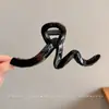 Pinza Grande para el Cabello con Alto Volumen, Aspecto de Alta Gama, Pinza para el Cabello con Moño Mediano, Pinza Grande Acrílica Sencilla, Accesorio para el Cabello para Mujer