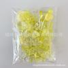 Nuevas cuentas redondas acrílicas de color caramelo simples con lazo de corazón, hechas a mano para hacer joyas DIY, accesorios, material para traje, caja