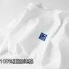 Camiseta de Manga Corta de Algodón Puro para Mujer, Nuevo Estilo de Verano, Cuello Redondo, Moda para Mujer, Rejuvenecedora, Holgada, Casual, Tendencia de Ropa para Mujer Estilo Coreano