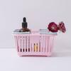 Cesta de Almacenamiento de Escritorio Cesta para Recolectar Bayas Cerezas Fresas Mini Cesta Cesta de Baño Cuadrada Pequeña Bandolera