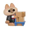 Figura Hermosa del Futuro Caja Sorpresa Muñeca Original Juguete para Aliviar el Estrés Gatito Decoración Diaria de Escritorio Artesanía de Resina
