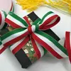 Suministro directo de fábrica cinta de 1-5 cm roja, blanca y verde cinta bandera italiana accesorios para ropa cinturón de dobladillo de poliéster