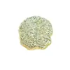 Botones Grandes de Metal Exquisitos con Forma Botones Pequeños Irregulares Cóncavos-Convexos Botones Decorativos de Abrigo de Lana Combinan con Todo
