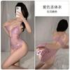 Lingerie Sexy, Renda Sexy, Lingerie Tentadora com Abertura no Entrepernas, Pijama Quente Transparente para Mulheres, Não Precisa Tirar, Uniforme Qqny