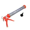 Pistola de Cola Estrutural Transparente Economizadora de Mão de Obra Manual Pistola de Silicone Rejunte Vedação de Portas e Janelas Decoração Ferramenta de Calafetagem Corte Automático
