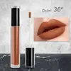 Brillo Labial Mate Cremoso Caliente Neutro No Descolorante Brillo de Labios Esmalte Labial Europeo y Americano Lápiz Labial Larga Duración y No Descolorante