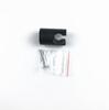 Preto Aço inoxidável 304 Feminino Limpador Pistola de spray kit blister Acessório de banheiro Pistola de spray Impulsionador Pistola de água Bico de descarga