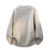 2026 Nuevo Jersey de Punto Cruzado Otoño/Invierno para Hombre Cuello Redondo Falso Dos Piezas Moda Talla Grande Casual Camisa Base