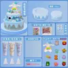 Pegamento Cremoso Materiales DIY Guka Pastel de Crema Helado Taza Hecha a Mano Arena Líquida Set Guka Juguete de Niña