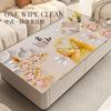 Nuevo Mantel 3D Impermeable y a Prueba de Aceite Lavado Libre PVC Engrosado Resistente a la Suciedad y Duradero Estilo Chino Mantel para Mesa de Comedor Mantel para Mesa de Centro Anti-escaldaduras