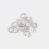 Piezas estándar Brilliance 304 anillo de retención abierto anillo de resorte tipo E arandela de resorte especificaciones completas suministro de fábrica