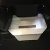 Adecuado para la Nueva Versión de Tesla de la Caja de Almacenamiento del Asiento Trasero del Model Y Caja de Almacenamiento Central Trasera Cubo de Almacenamiento Modificación