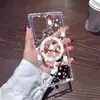 Funda Magnética para Teléfono Samsung S25 Edge Estilo Coreano y Japonés Margarita Pantalla Completa S24 Cubierta Protectora Acrílica Simple Fresca