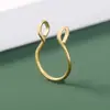 Europa e Estados Unidos transfronteiriço quente não poroso perfuração em forma de U argola de nariz popular masculina e feminina argola de nariz falsa clipe de nariz joias de comércio exterior atacado