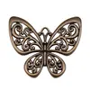 50x 57mm 10g multicolor comercio exterior DIY accesorios de joyería colgante de animal volador mariposa