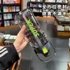Botella de Agua Deportiva para Hombre de Gran Capacidad 2000ml Fitness al Aire Libre Taza Portátil Grande Resistente a Altas Temperaturas Botella Ton-Ton Verano