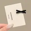 Presilhas de cabelo de alta qualidade, estilo coreano, nicho, para mulheres, doces e de luxo leve, estilosas e versáteis, presilhas laterais sem costura para franja