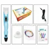 Caneta de impressão 3D transfronteiriça pintura tridimensional 3 caneta graffiti 3d pen brinquedo para crianças estudantes fornecimento direto da fábrica