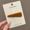 Pinza para el Cabello Melaleuca Otoño e Invierno para Mujer Lazo Estampado Leopardo Exquisita Pinza BB Accesorios para el Cabello Nuevo Estilo 2026 Pinza de Pato de Punto Versátil