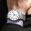 Reloj para Hombres Mayores, Reloj Digital Mecánico Grande para Mujeres de Mediana Edad y Mayores, para Parejas y Padres, Cuarzo Impermeable
