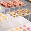 Suporte de Acrílico Montado para Exposição de Bolos e Sobremesas, Bandeja para Arranjo de Cupcakes e Sobremesas, Fornecimento Direto da Fábrica de Origem Fábrica Ar