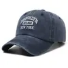 Nueva Gorra de Béisbol Suave Lavada para Hombres y Mujeres Primavera Verano Bordado de Letras Sombrero para el Sol Versátil para Exteriores Gorra de Pico Adelgazante