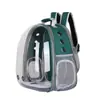 Bolsa para gato Mochila para animais de estimação Cápsula espacial transparente portátil para saída Bolsa para animais de estimação Suprimentos para gatos Mochila respirável