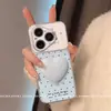 Adequado para capas de celular Huawei Pura 80 Ultra e Huawei Pura 70, proteção completa da lente, urso azul de bolinhas de desenho animado