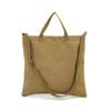 Bolsa de Lona Feminina Estilo Ins Bolsa de Ombro de Alta Qualidade Bolsa de Mão Souvenir de Compras com Zíper Pode Ser Impressa com Logotipo