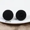 Botões de Borracha Artesanais DIY Personalizados para Roupas de Exterior e Jaquetas, Botões Decorativos, Pequenos Botões de Moda Perfumados, Botões de Pelo, Acessórios