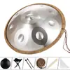 Tambor de disco de mano al por mayor transfronterizo para suministro primario transfronterizo nacional y extranjero fábrica de origen de instrumento musical Handpan Lu Ming