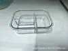 Fiambrera de Vidrio de Borosilicato Alto, Recipiente Crujiente, Horno de Microondas, Fiambrera Universal para Oficinistas, Cubierta de Eje de Refrigerador, Resistente al Calor