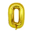 Balões de Folha de Alumínio Digitais Grandes Versão Americana 40 polegadas Embalados Individualmente Decorações de Aniversário Infantil Balões Flutuantes de Hélio