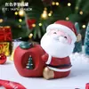 Estojo Multifuncional para Caneta Maçã do Papai Noel Bolsas Criativas Cofrinho Infantil Cofrinho Ornaments Decorativos de Mesa