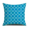 Funda de cojín geométrica abstracta simple para sala de estar, coche, oficina, almohada para siesta de cintura, funda de almohada lumbar, venta al por mayor