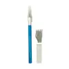 Cuchillo de Tallado de Aleación de Aluminio Metálico al por Mayor Cuchillo de Tallado para Película de Teléfono Móvil Hecho a Mano Cuchillo de Corte tipo Pluma Cuchillo de Utilidad con Cabeza de Plástico